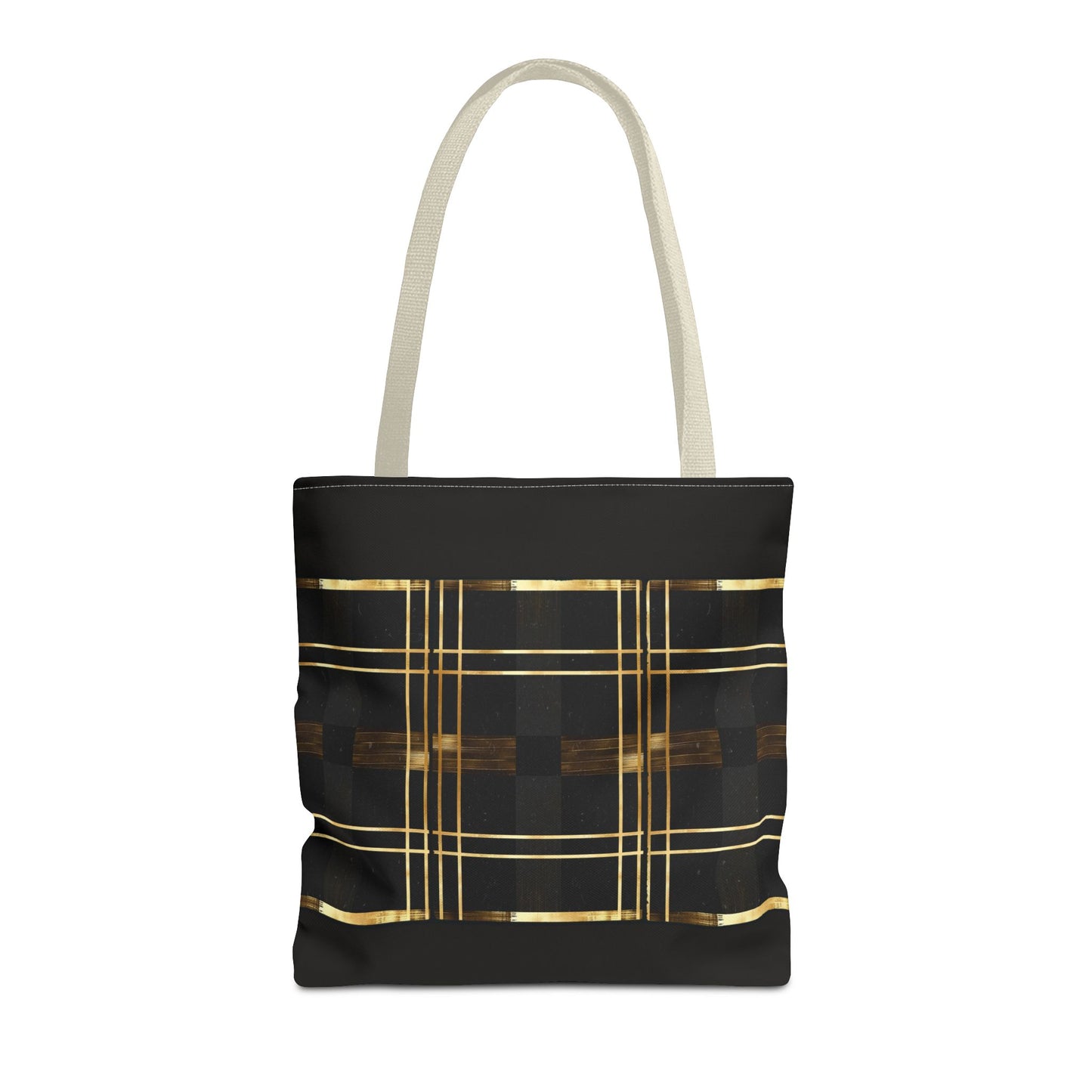 Noir & Gold Glam Tote Bag (AOP)
