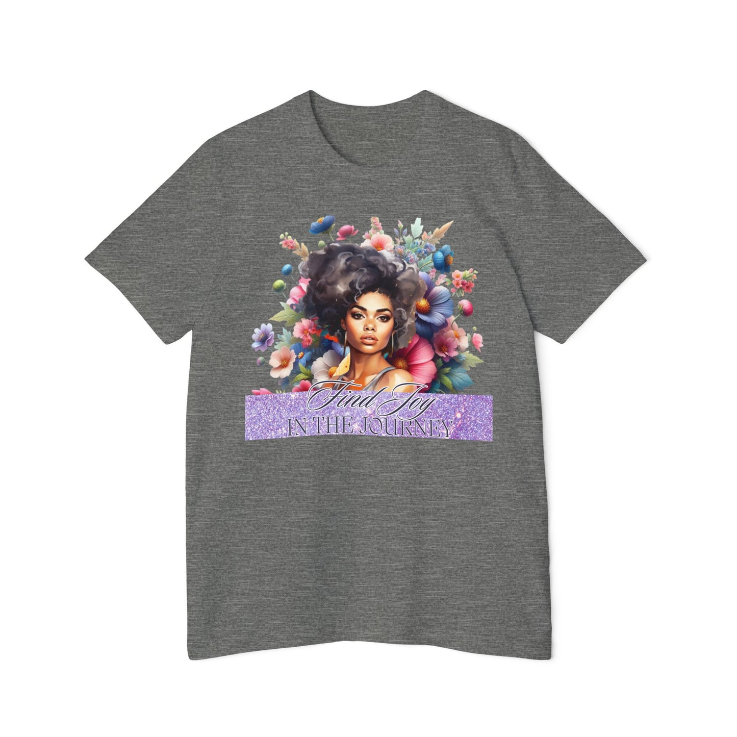 Portrait Graphic T-Shirt — "In The Journey" Inspirational Women’s Tee