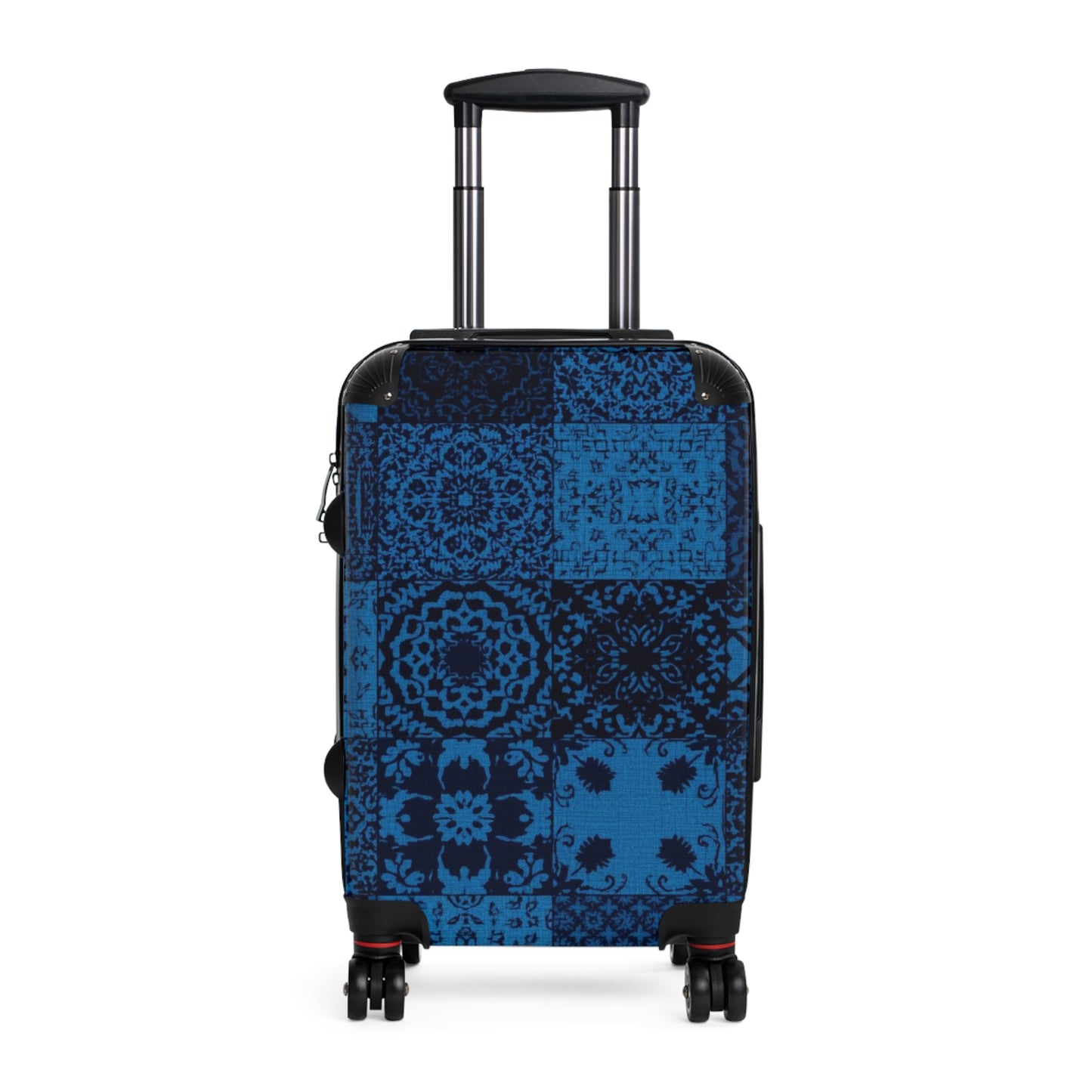 Boheme Bleu Carry-On Suitcase — Mosaic Travel Luggage