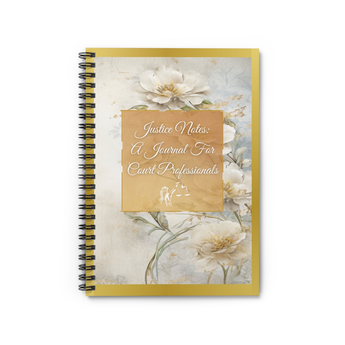 Justice Notes Spiral Notebook - Ruled Line