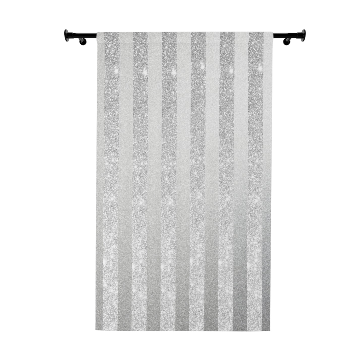 Stardust Gray Blackout Window Curtains (1 Piece)