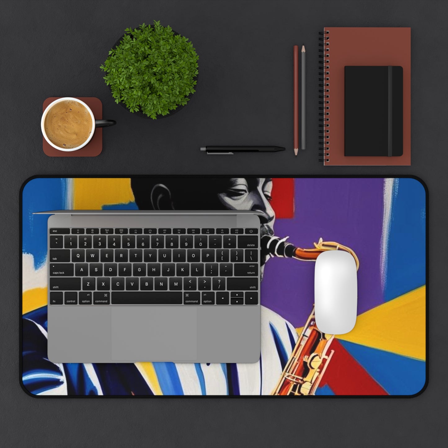All That Sax Desk Mat