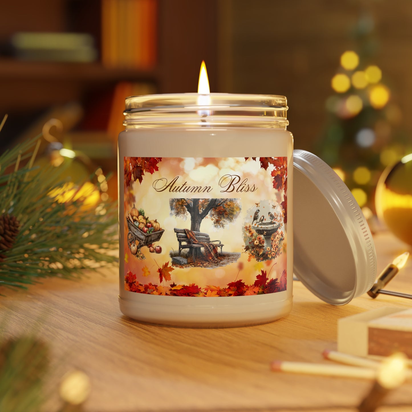 Autumn Bliss Scented Candles Collection, 9oz