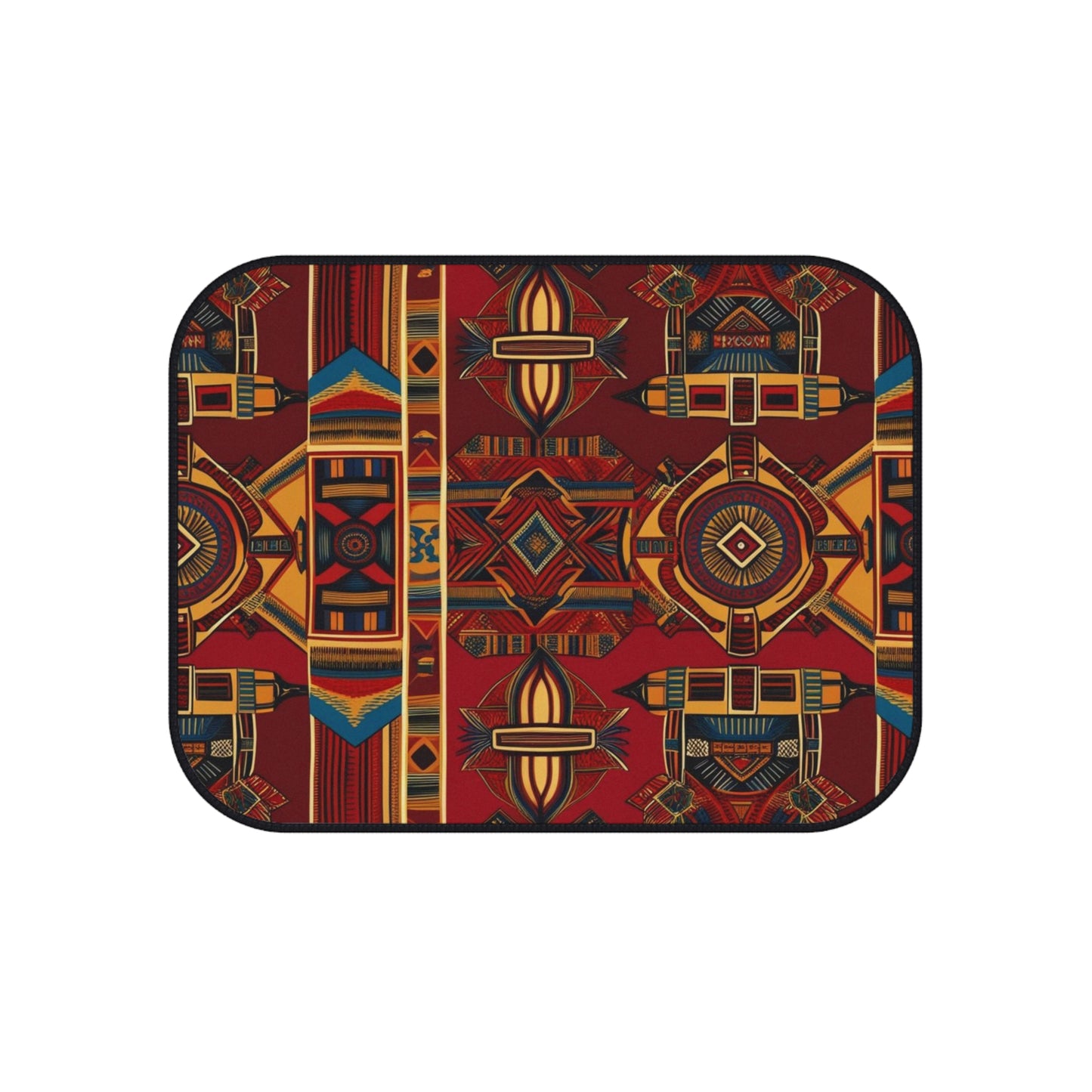 African Canvas 1 Car Mats (Set of 4)