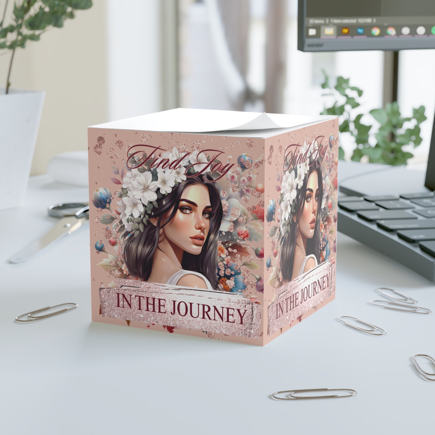 Find Joy 3 Note Cube