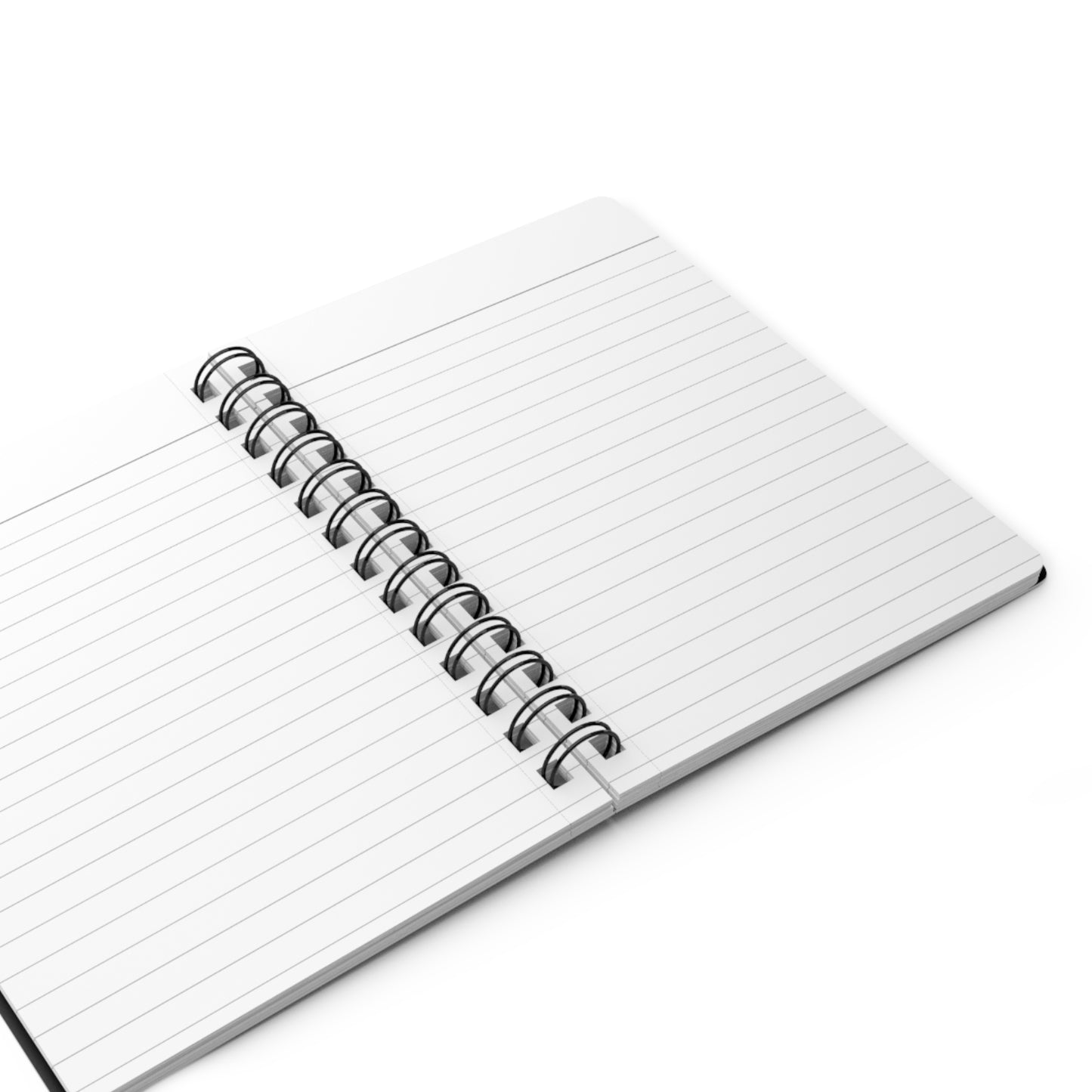 Woman Warrior Veteran Spiral Journal — Floral Patriotic Notebook for Female Veterans