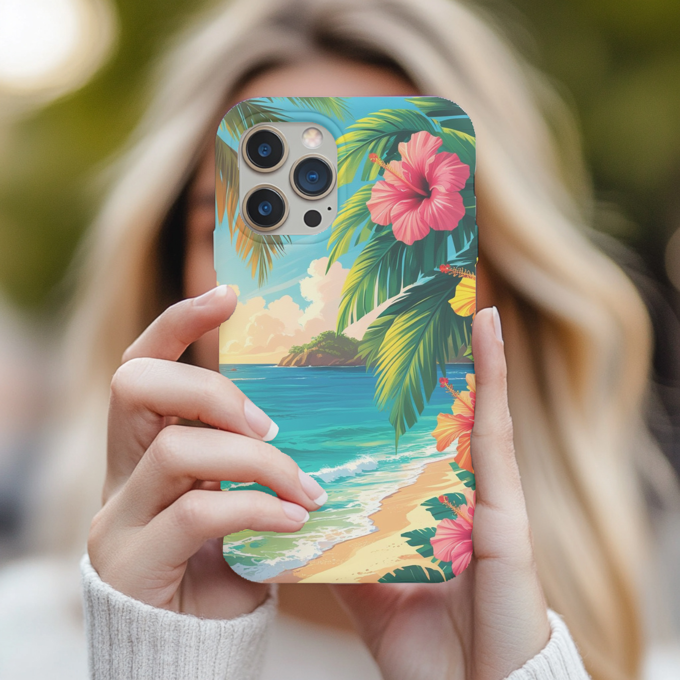 Tropical Paradise Tough Cases