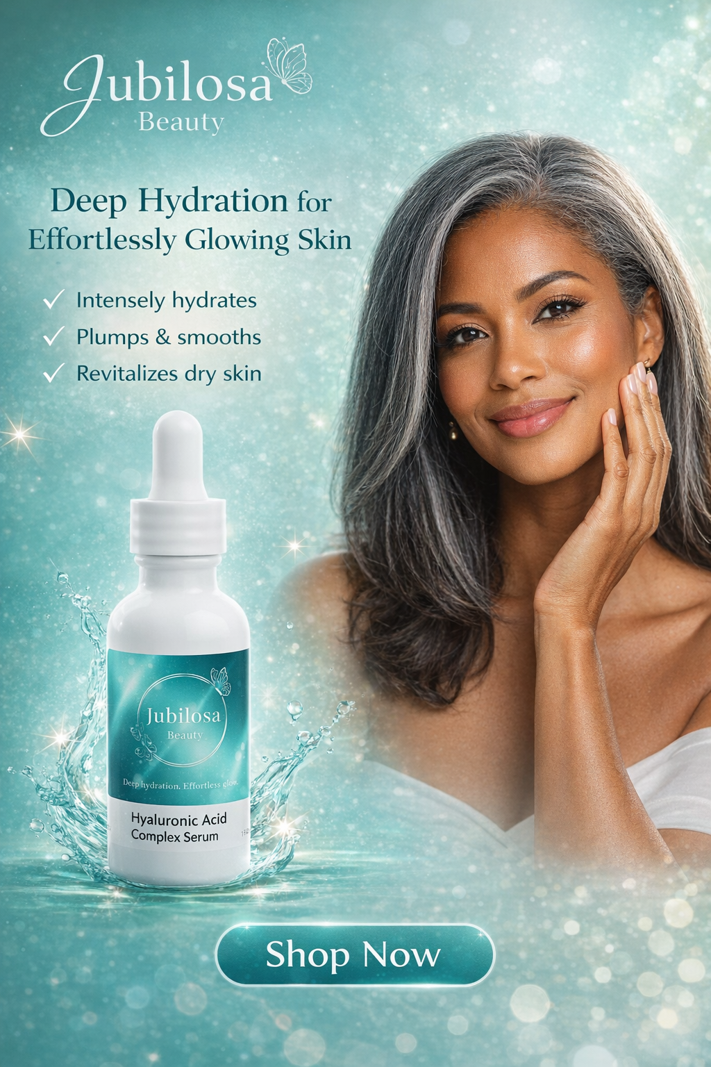 Jubilosa Beauty Hyaluronic Acid Complex Serum, 1oz