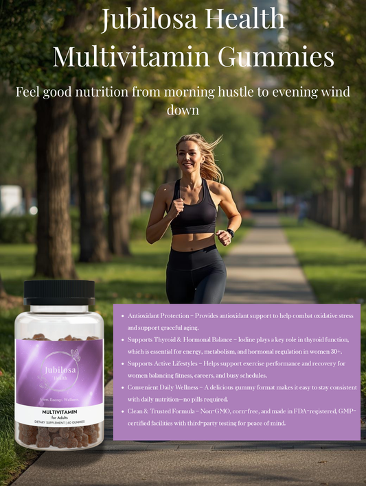 Jubilosa Health Multivitamin Gummies for Adults (60 Gummies)
