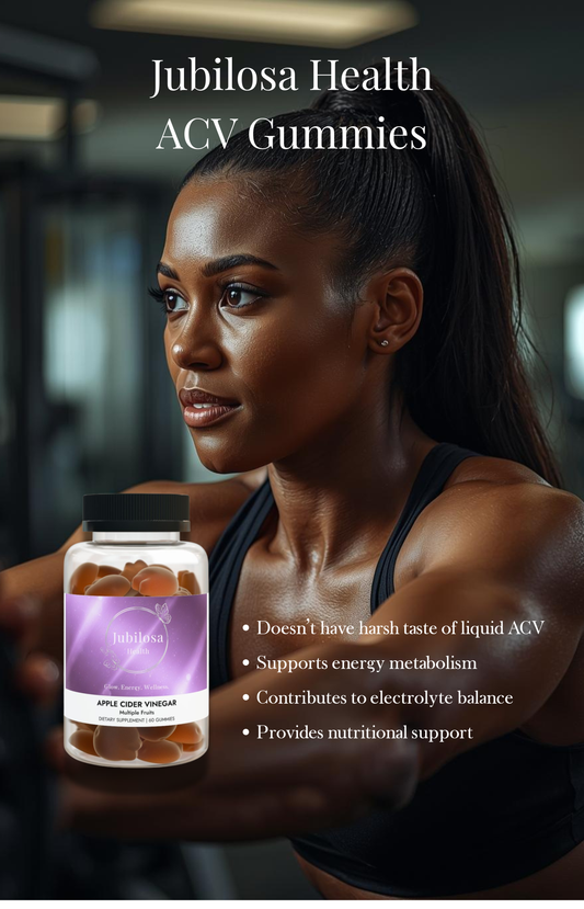 Jubilosa Health Apple Cider Vinegar Gummies (60 Gummies)