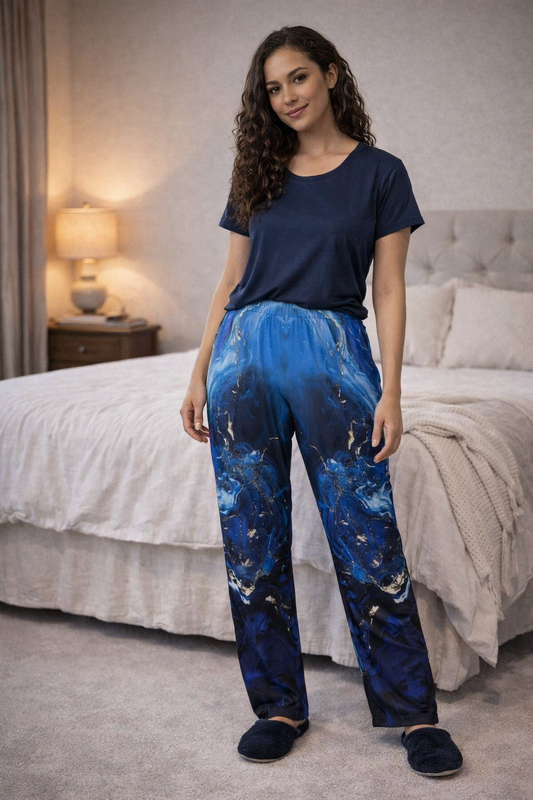 Indigo Motion Women's Pajama Pants (AOP)
