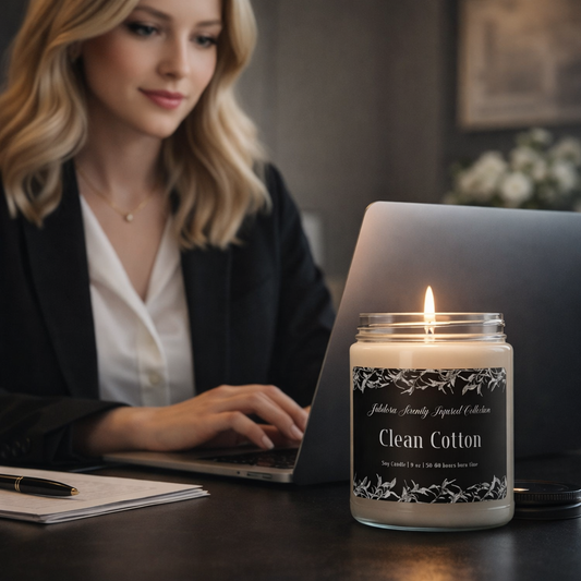 Jubilosa Serenity Infused Scented Soy Candles, 9oz