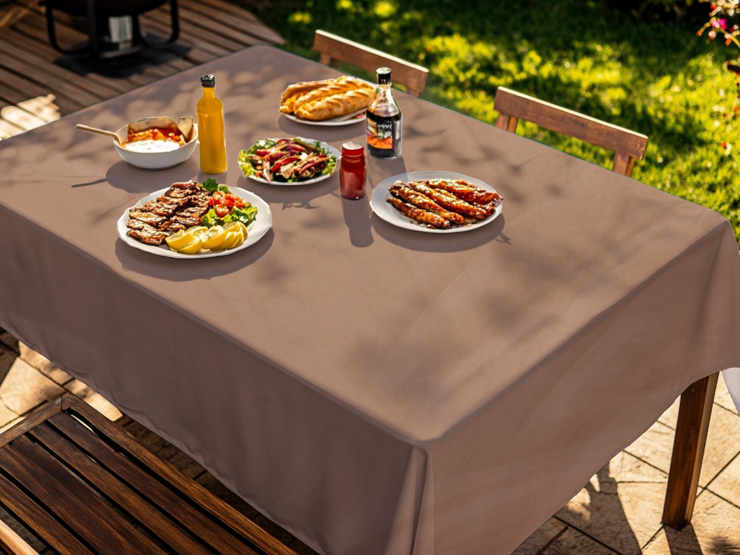 Mocha Bliss Tablecloths