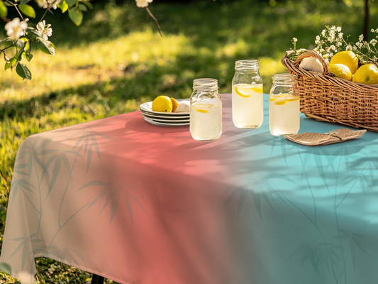 TropiCalm Retreat Dinner Table Cover