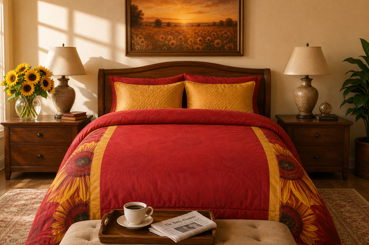 Crimson Gold Comforter