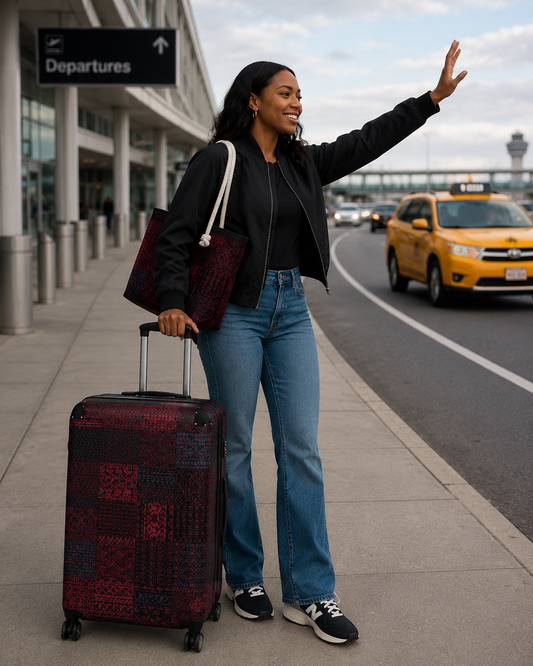 Boheme Rouge Carry-On Suitcase