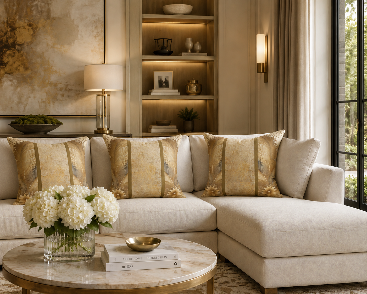 Fitzgerald Plume Decorative Pillow