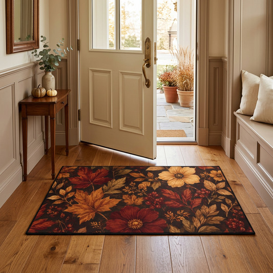 Rustic Fall Heavy Duty Floor Mat