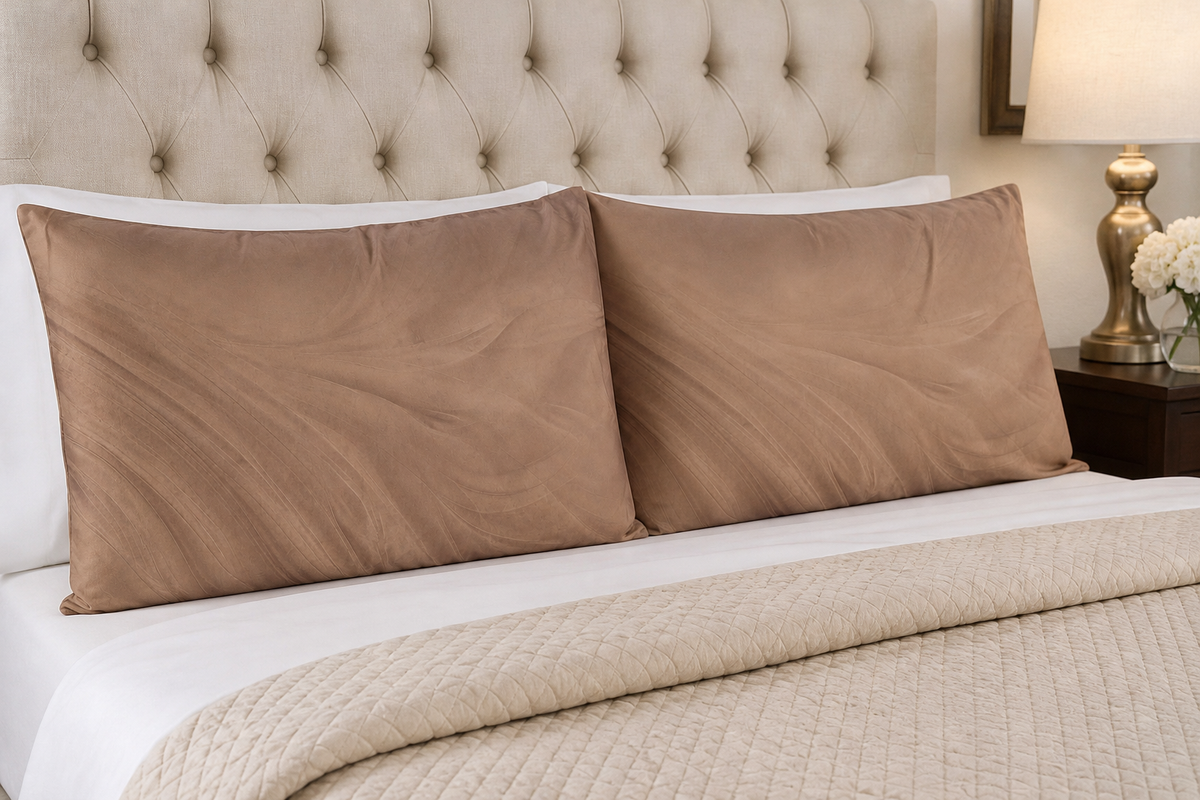 Mocha Bliss Microfiber Pillowcase