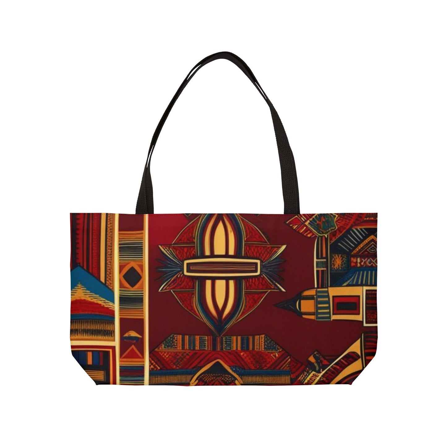 African Canvas 1 Weekender Tote Bag