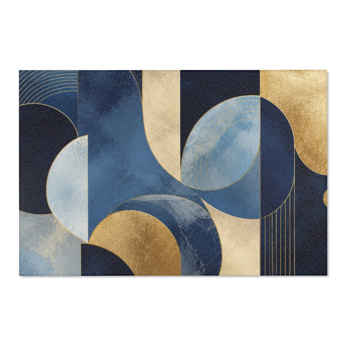Azure Opulence Area Rug
