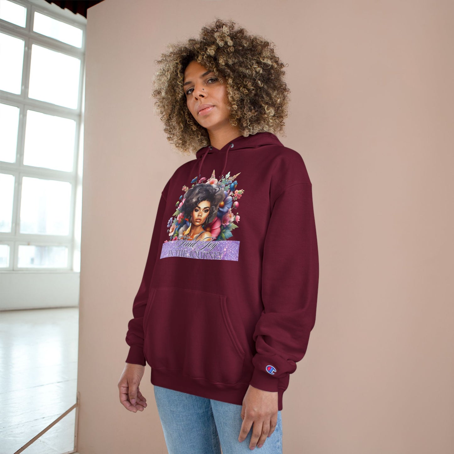 Find Joy in the Journey 1 Champion Hoodie