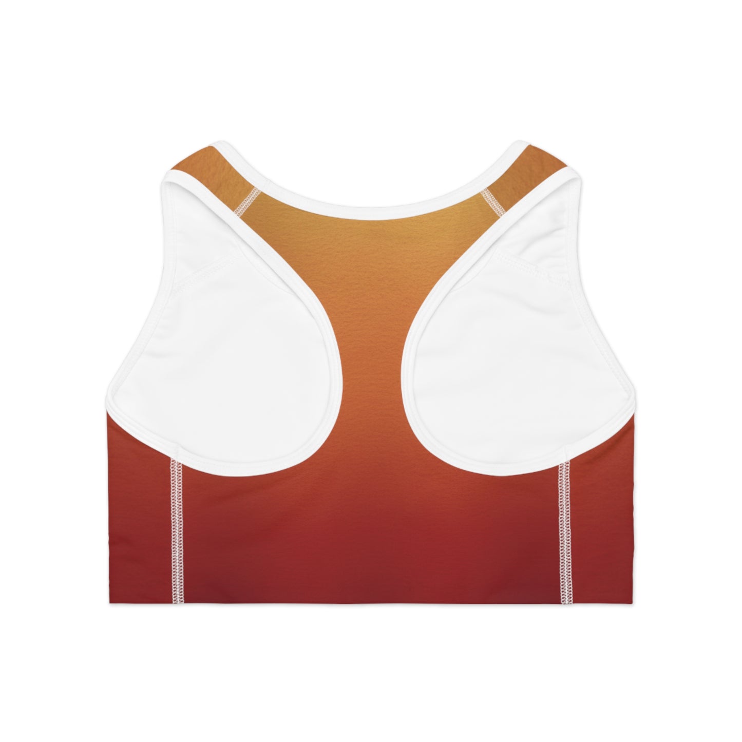 Golden Merlot Sports Bra (AOP)