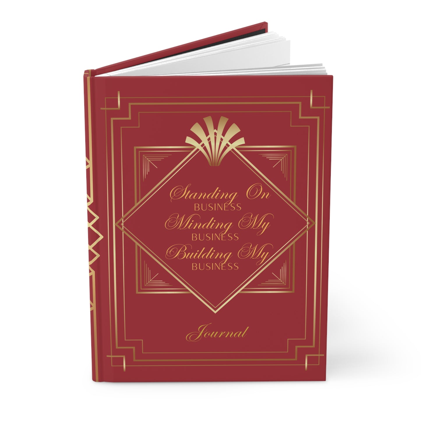 Business 2 (Red) Hardcover Journal Matte
