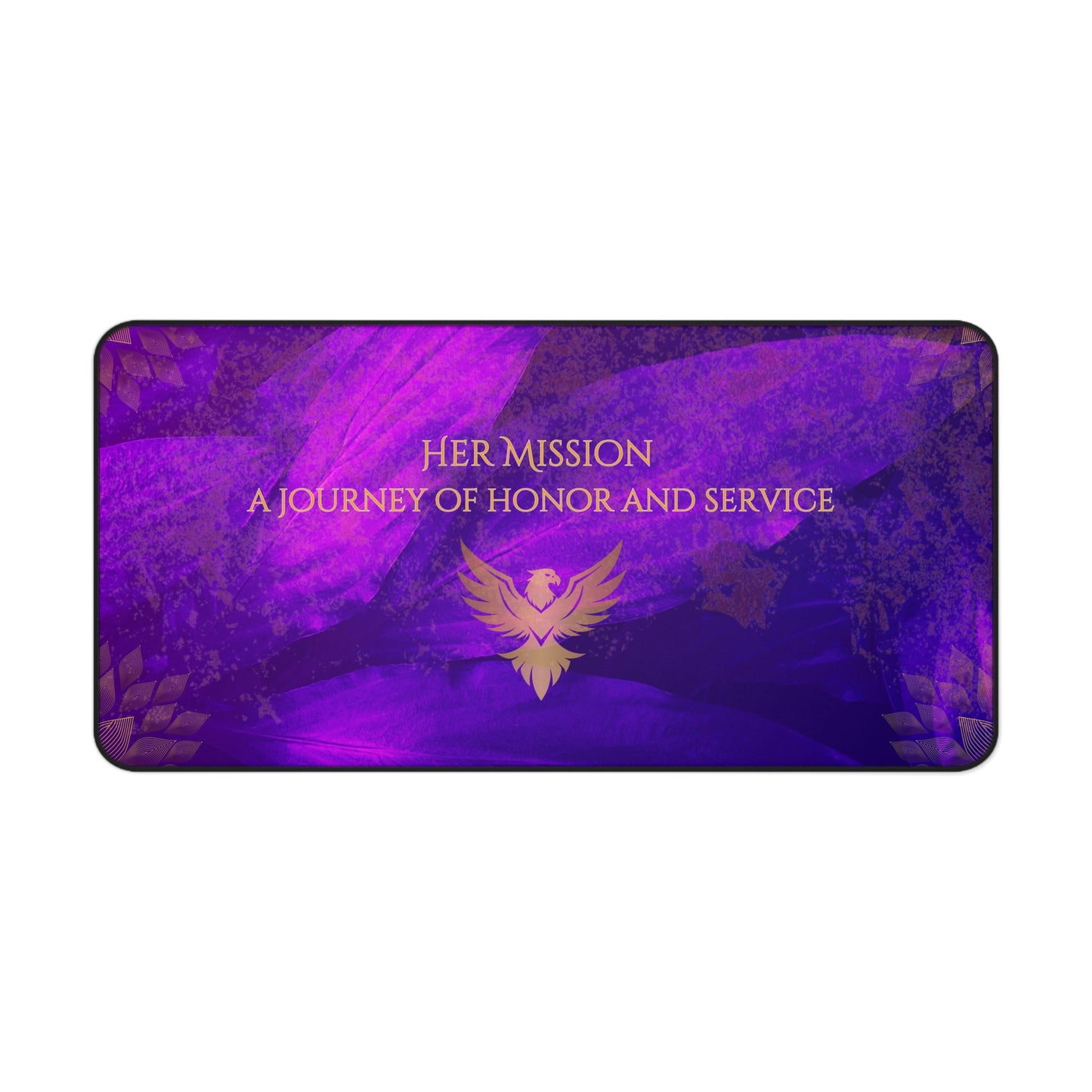 Her Mission Desk Mat