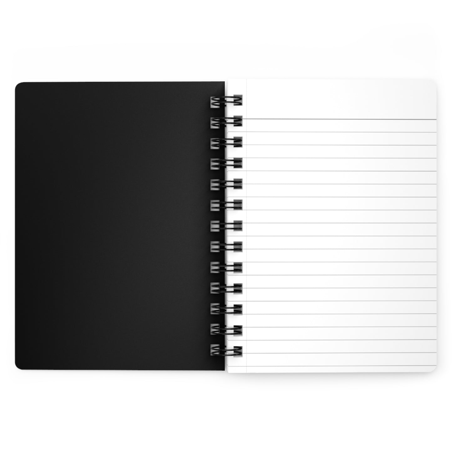 Woman Warrior Veteran Spiral Journal — Floral Patriotic Notebook for Female Veterans