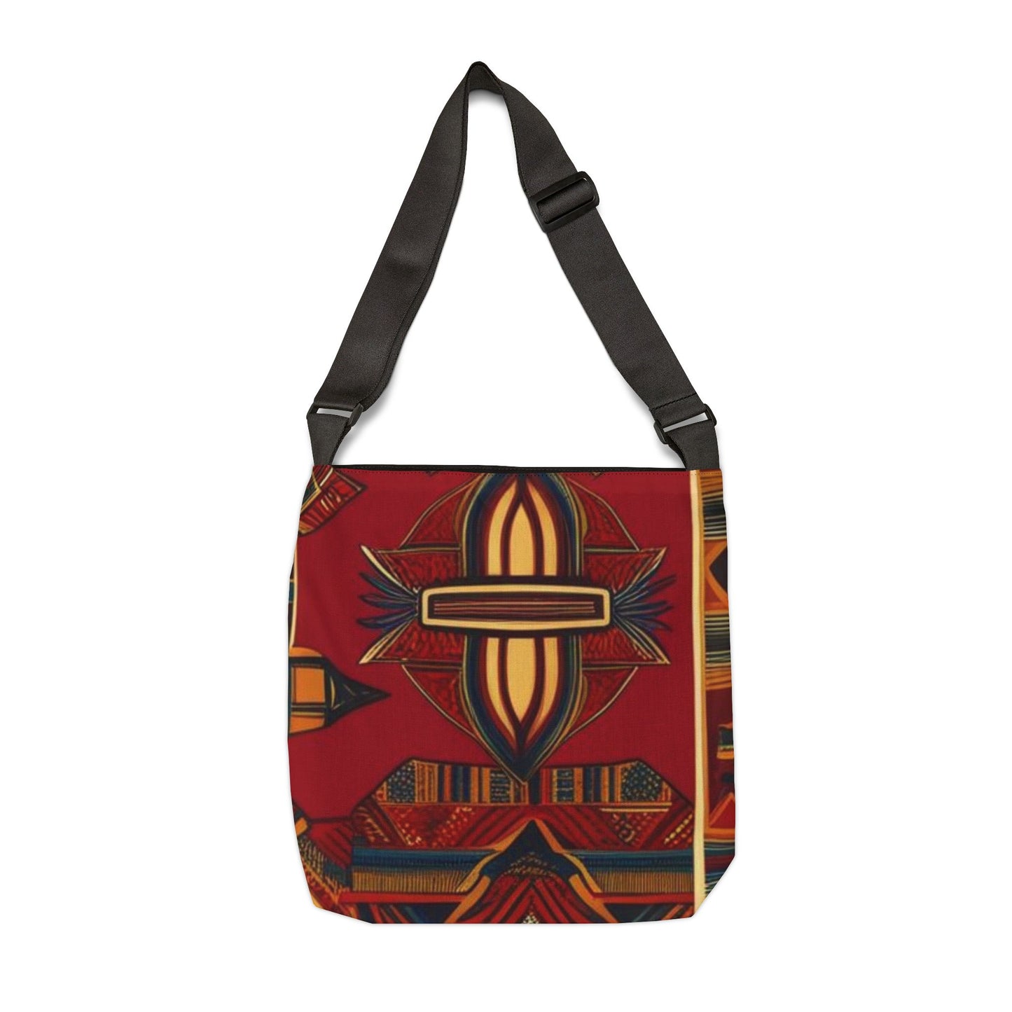 African Canvas 1 Adjustable Tote Bag (AOP)