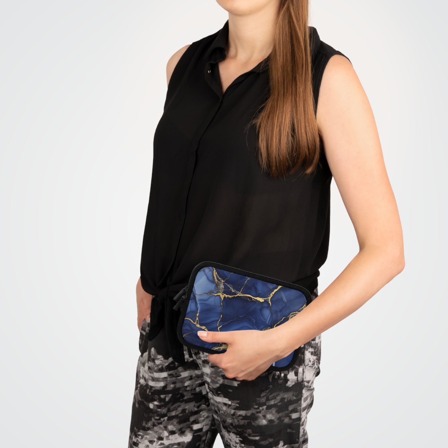 Indigo Marble Laptop Sleeve