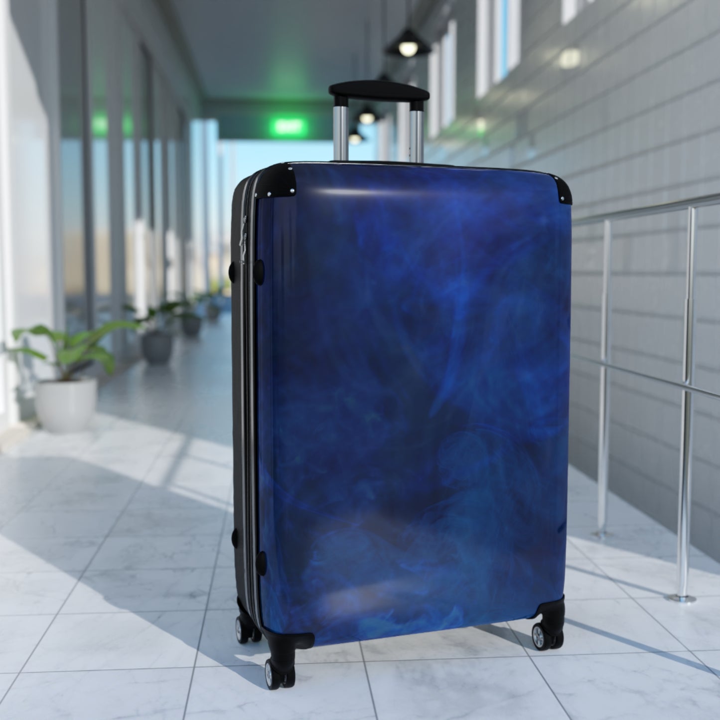 A Kind of Smoky Blue Suitcase