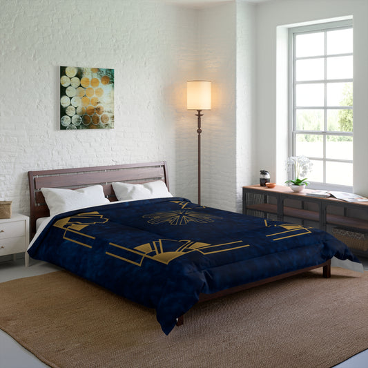 Midnight Luxe (Cobalt Blue) Comforter