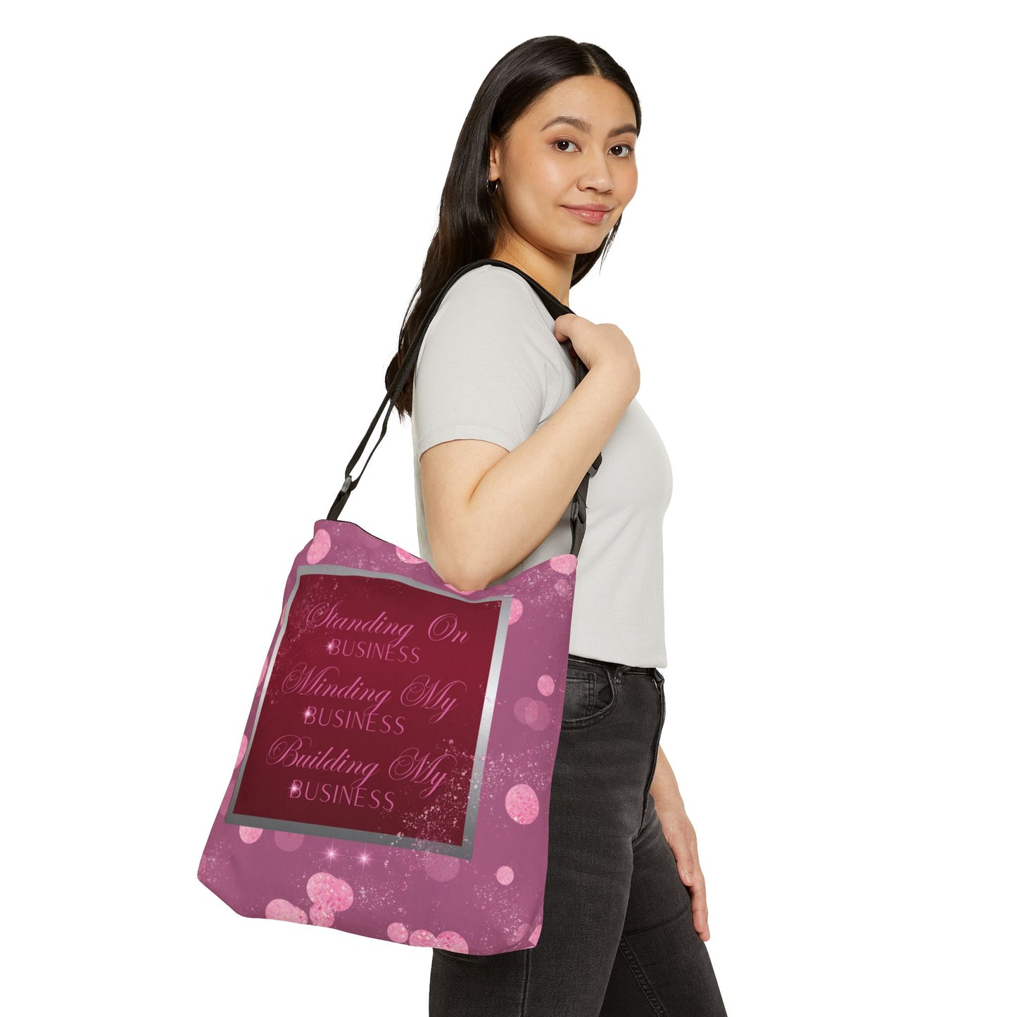 Business Adjustable Tote Bag (AOP)