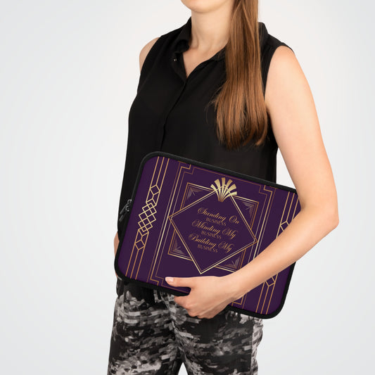 Business 2 (Purple) Laptop Sleeve