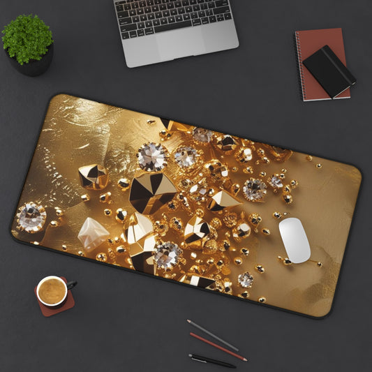 Golden Rush Desk Mat