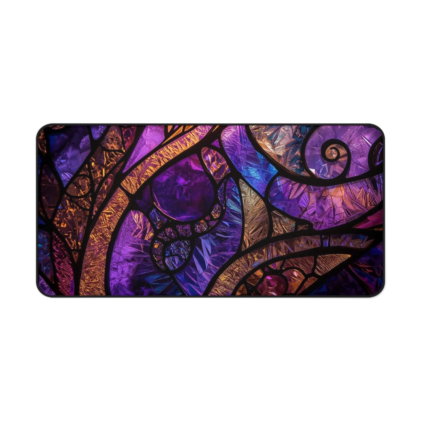 Moonlit Violet Desk Mat