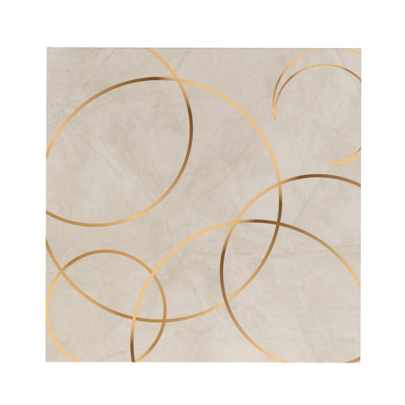 Golden Circles Side Table