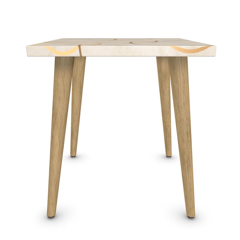 Golden Circles Side Table