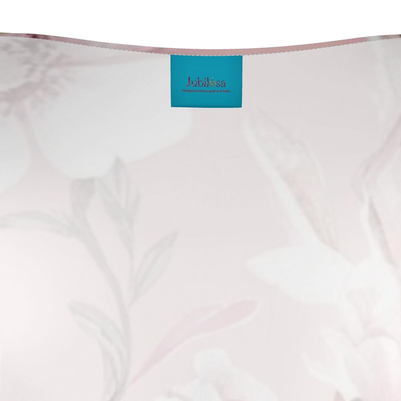 Pink & White Floral Ladies Cardigan