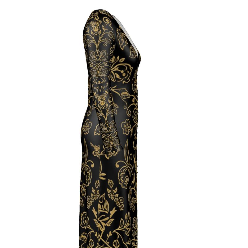 Midnight Filigree Ladies Cardigan