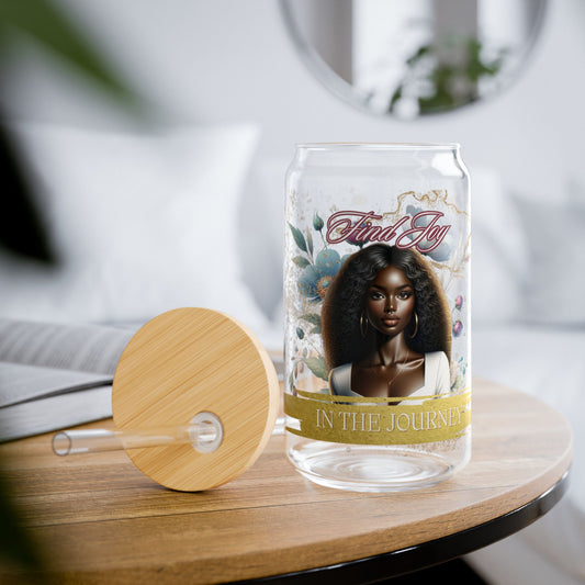 Find Joy 2 Sipper Glass, 16oz