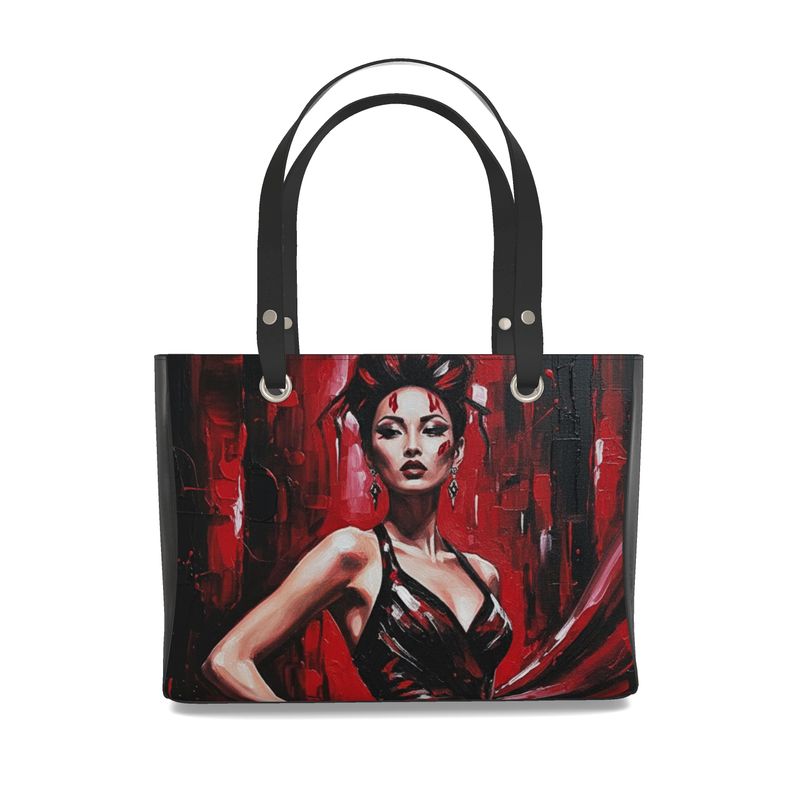 Glam Girl Red/Black Handbags