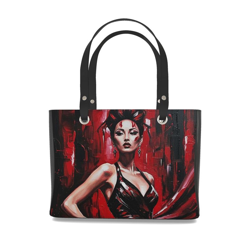 Glam Girl Red/Black Handbags