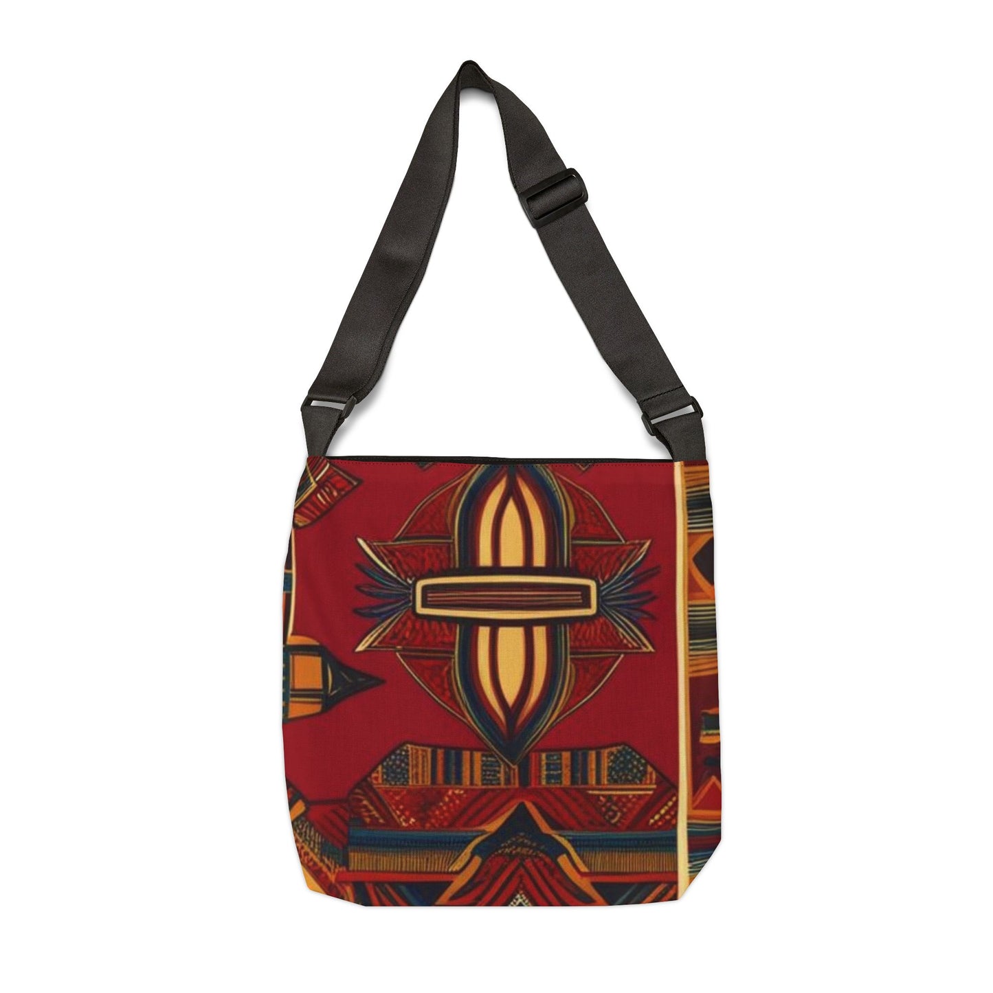 African Canvas 1 Adjustable Tote Bag (AOP)