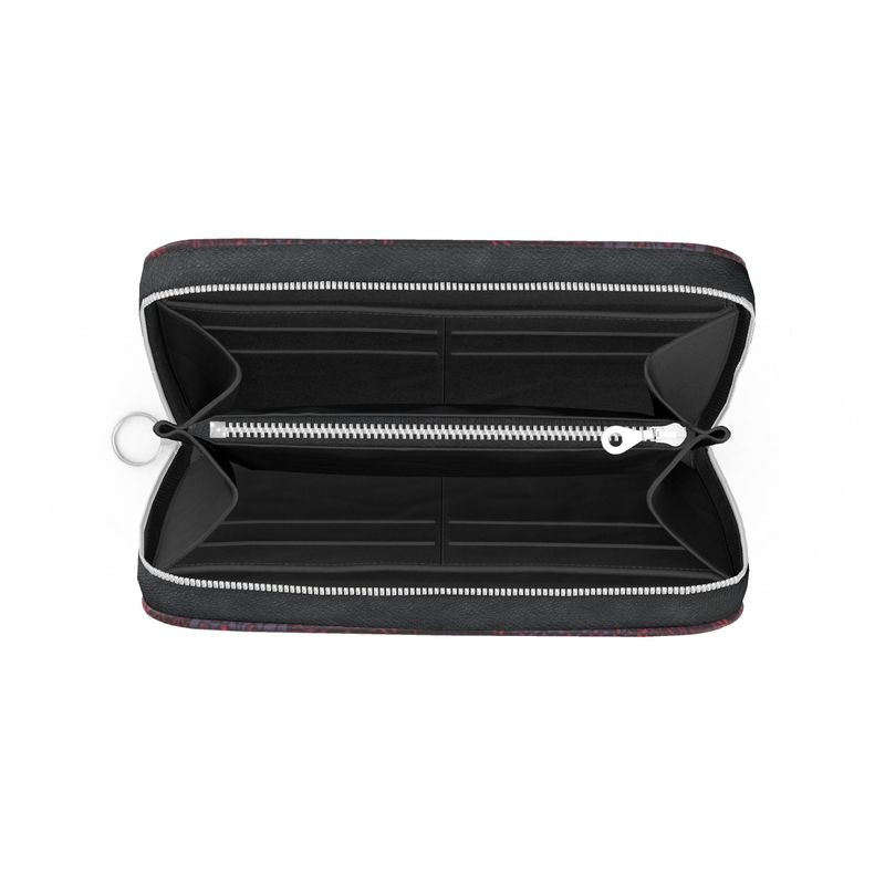 Boheme Rouge Leather Zip Wallet