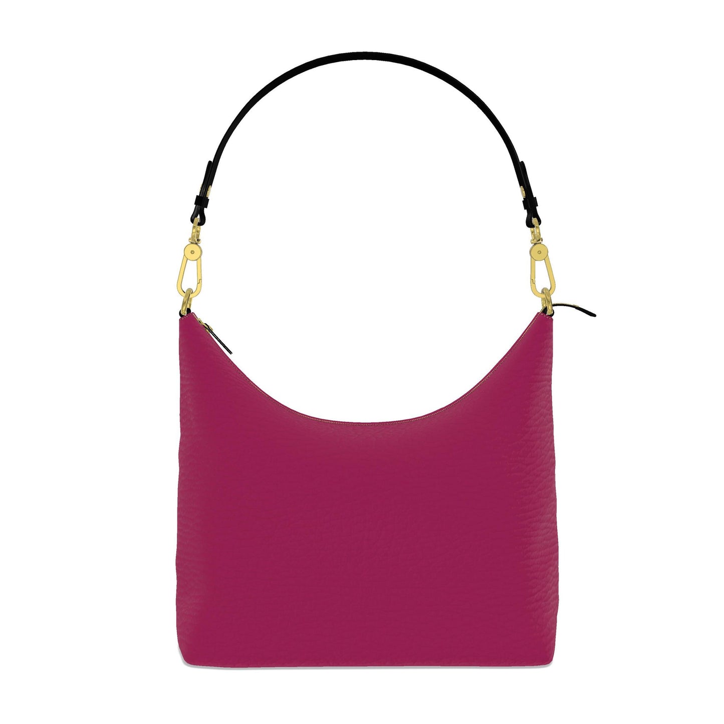 Fuchsia Square Hobo Bag
