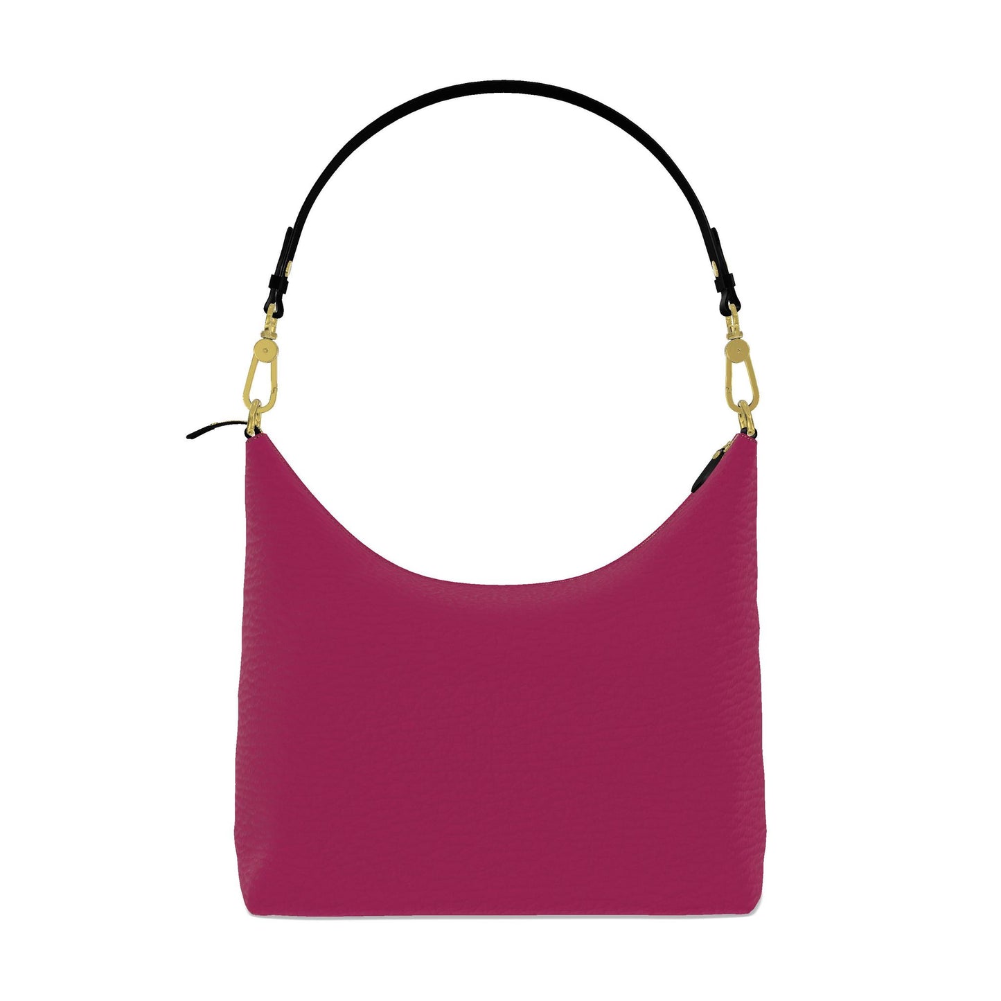 Fuchsia Square Hobo Bag