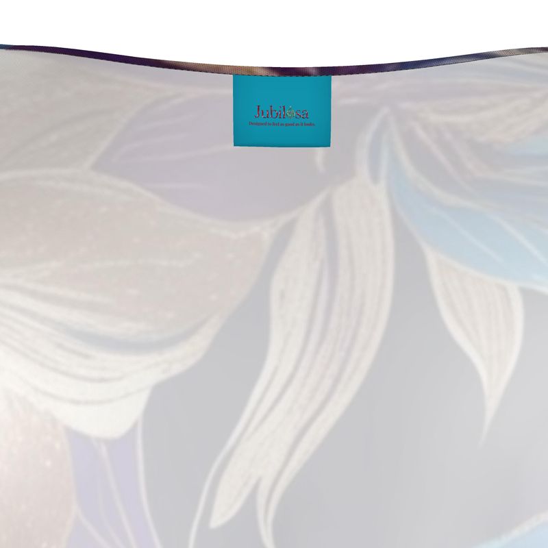 Purple/Blue Boho Floral Ladies Cardigan
